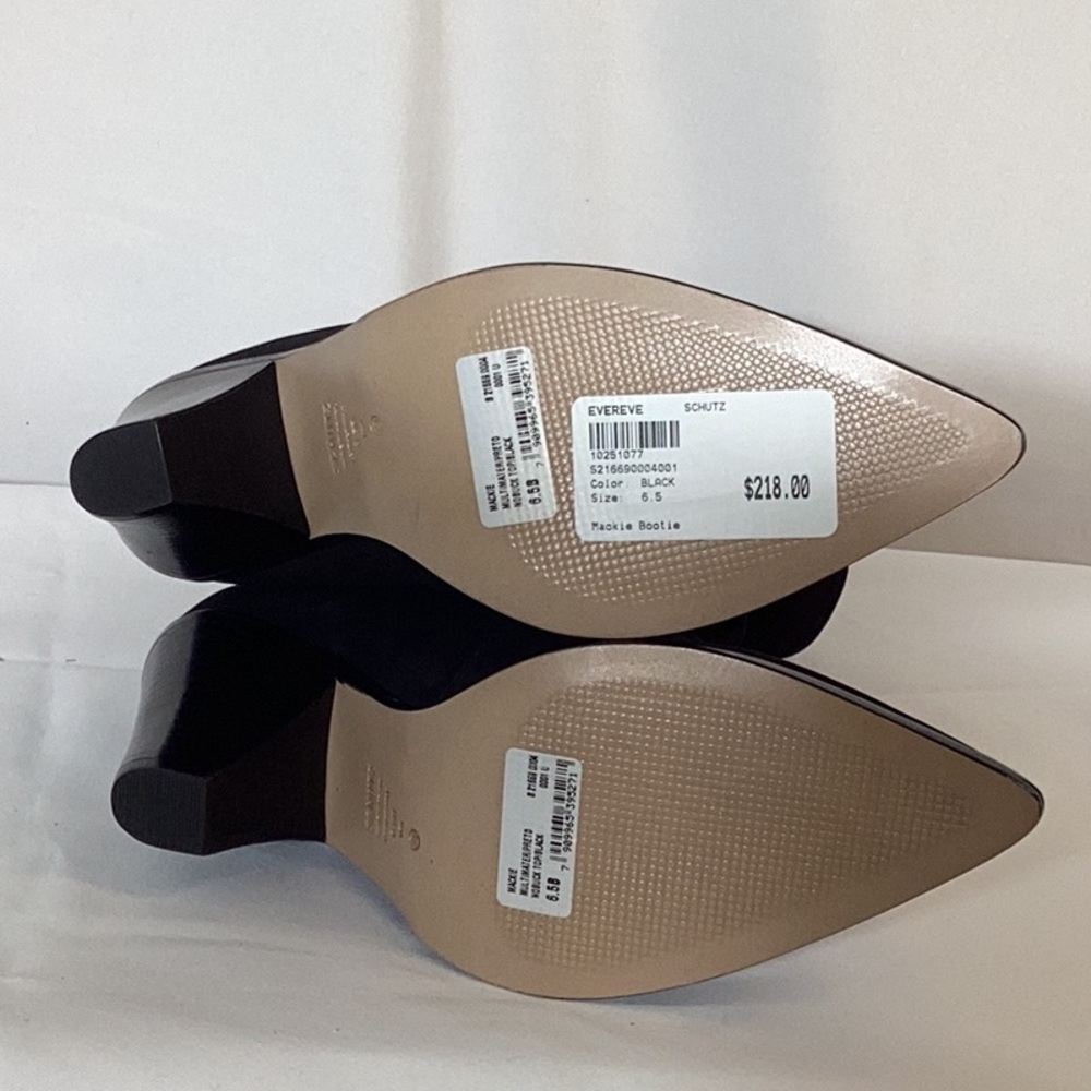 NWT SCHUTZ Black Mackie Bootie Size 6.5 - Picture 6 of 7
